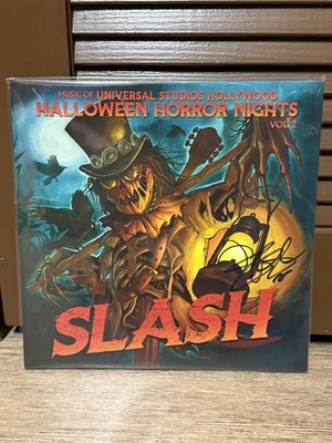 Slash Signed Universal Studios Halloween Horror Nights Vinyl 2025