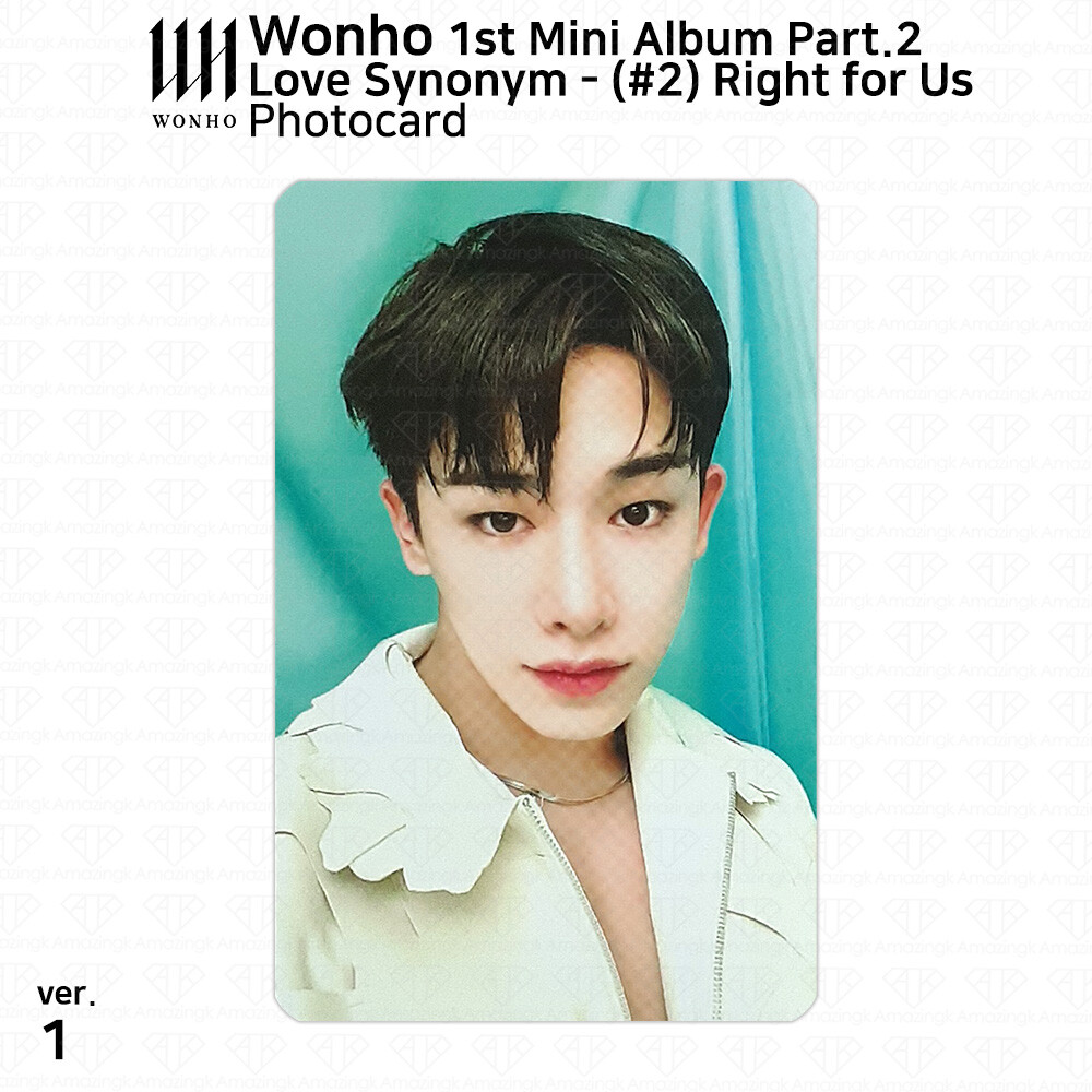 Wonho 1st Mini Album Love Synonym #2 Right for Us Official
