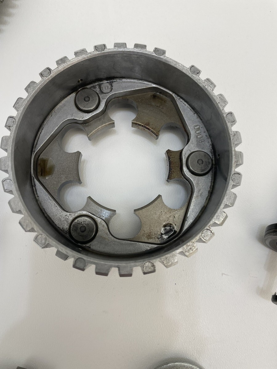 05 06 Kawasaki Ninja ZX6 ZX 6 ZX6r OEM Clutch Basket Fibers Steels