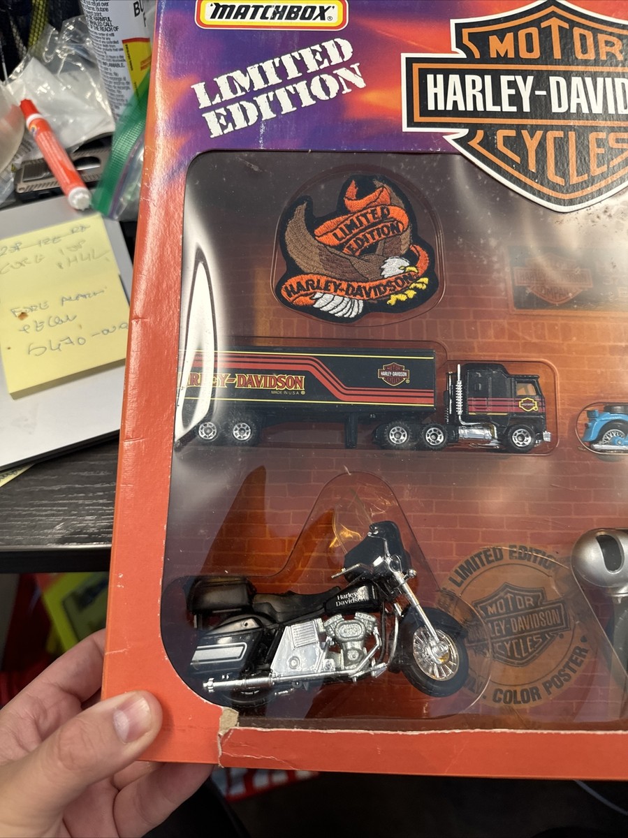 NEW Matchbox Limited Edition HARLEY DAVIDSON Collector Set Patch