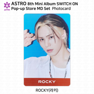 ASTRO 8th Mini Album Switch On Pop Up Store Official MD Photocard