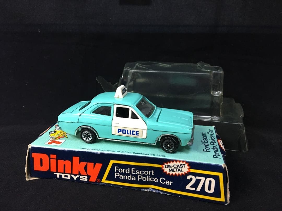 Dinky 270, Ford Panda Police Car - Free Price Guide & Review