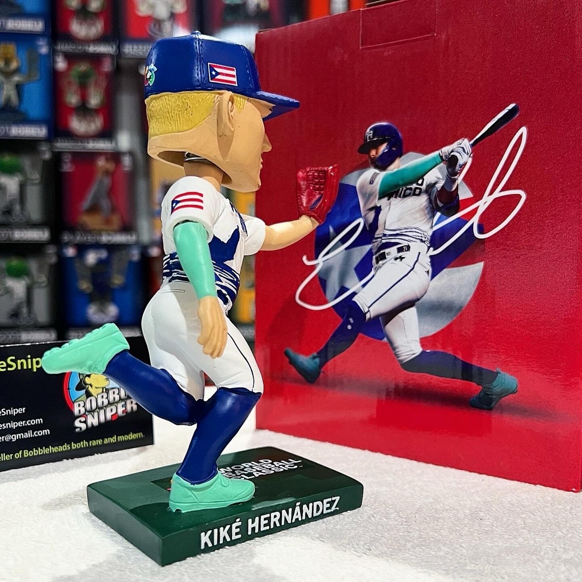 Kiké Hernández ドジャース 野球フィギュア ヘルナンデス Kiké
