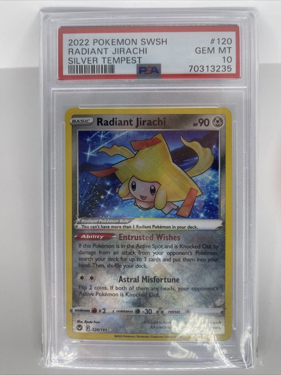 Pokémon Card Radiant Jirachi 120/195 Psa 10 | eBay