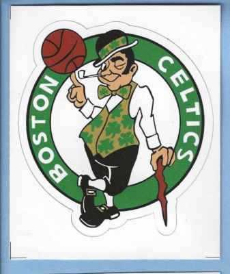 4 - Boston Celtics NBA Basketball - Color Sports Decal Sticker - 3