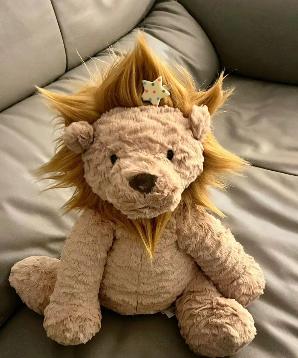 Jellycat London Medium Fuddlewuddle Lion 9