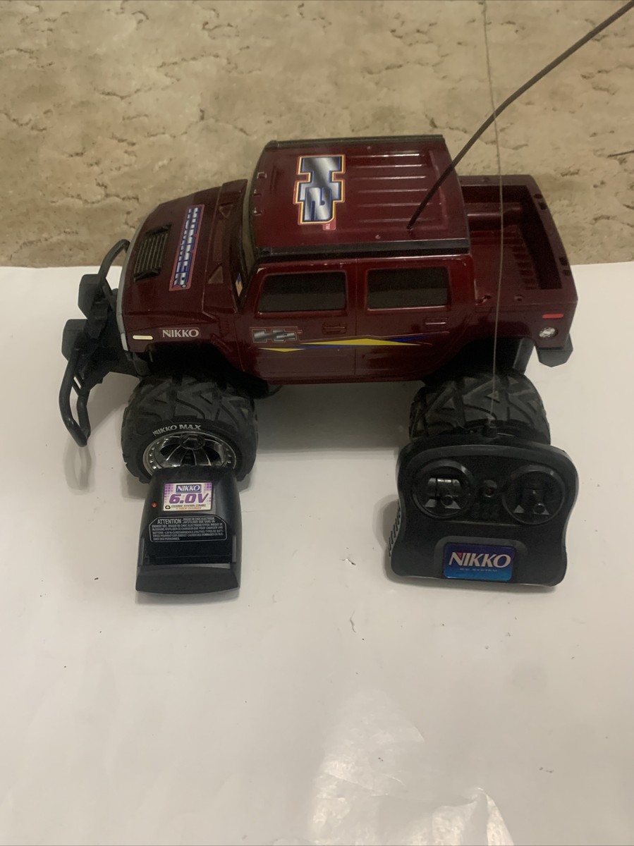 Vintage NIKKO Hummer H2 RC Truck +Remote and Charger -Tested
