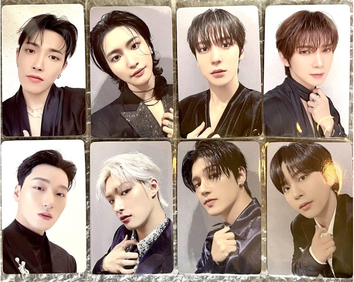 ATEEZ ソンファ ハリポタ トレカ ATEEZ OT8 ファンメイドフォトカード