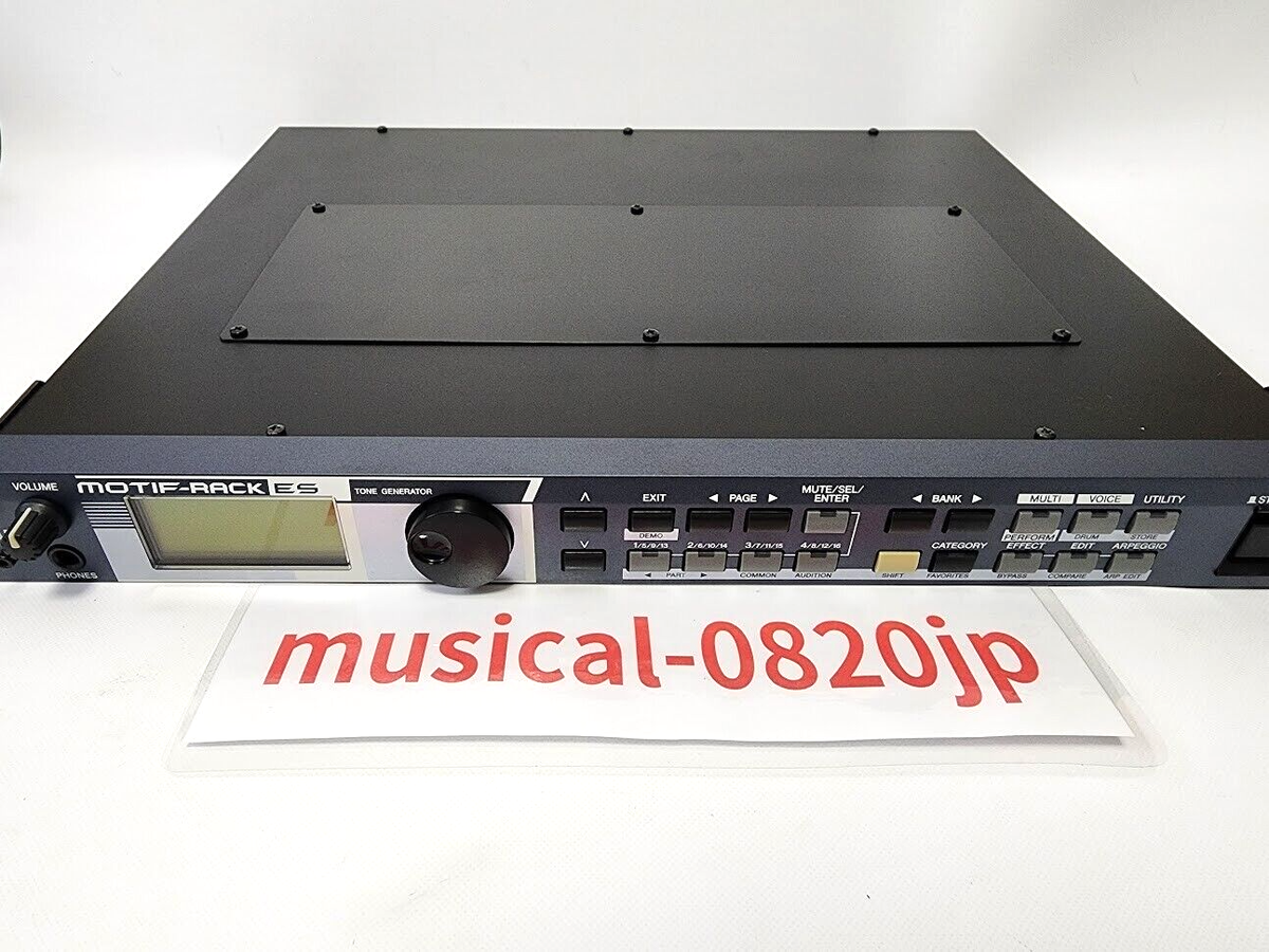 Yamaha MOTIF Rack ES Keyboard Synthesizer | eBay