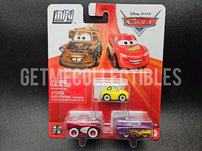 DISNEY PIXAR CARS MINI RACERS CRUISIN' MCQUEEN LUIGI RAMONE 2024 3