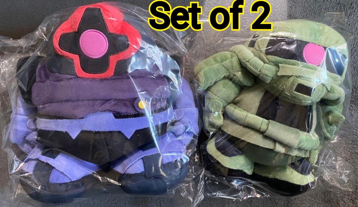 Fragment x Gundam collaboration Zaku, Dom stuffed toys Limited