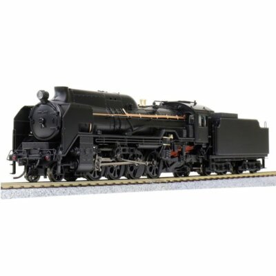 HO D51 Steam Locomotive Tenshodo 71036 Model Train 1/80 16.5mm
