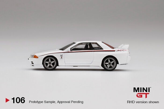 MINI GT 106 Nissan GT-R R32 Nismo S-Tune White RHD | eBay