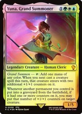 Yuna, Grand Summoner [Borderless Surge Foil] #216 Prices | Magic