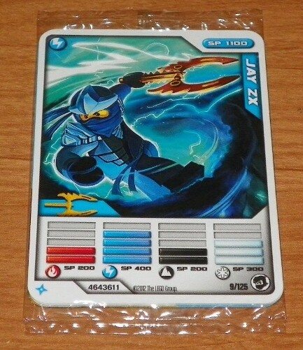 LEGO Ninjago - Masters of Spinjitzu: Card Deck (5 cards) - - PICK