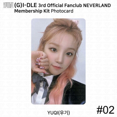 G)I-DLE G-IDLE IDLE 3rd Official Fanclub NEVERLAND Membership Kit