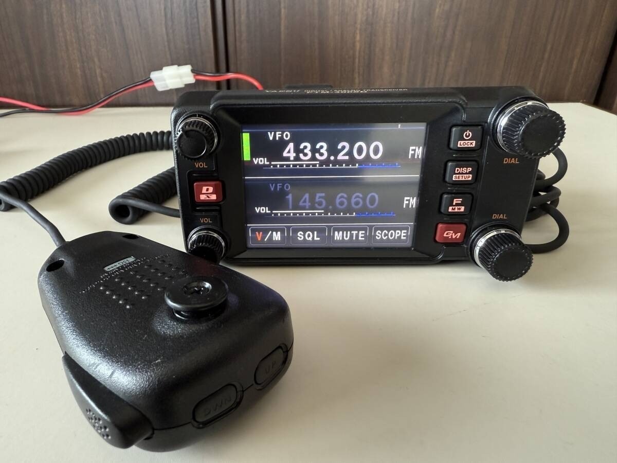 YAESU FTM-400DH デュアルバンドトランシーバー YAESU FTM-400DH