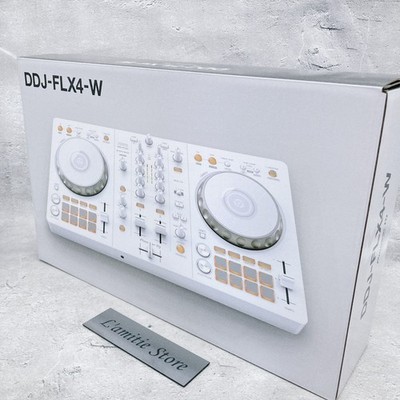 Pioneer DJ DDJ-FLX4-W 2-Channel DJ Controller Rekordbox Serato