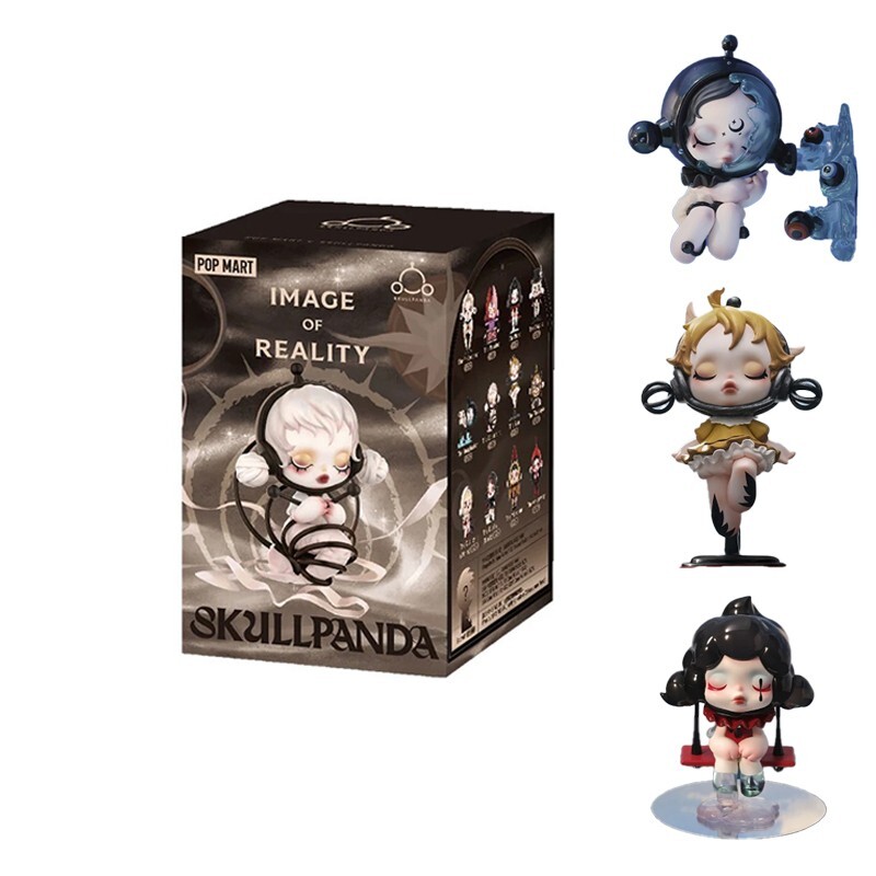 POP MART SKULLPANDA Image Of Reality Series Blind Box Action