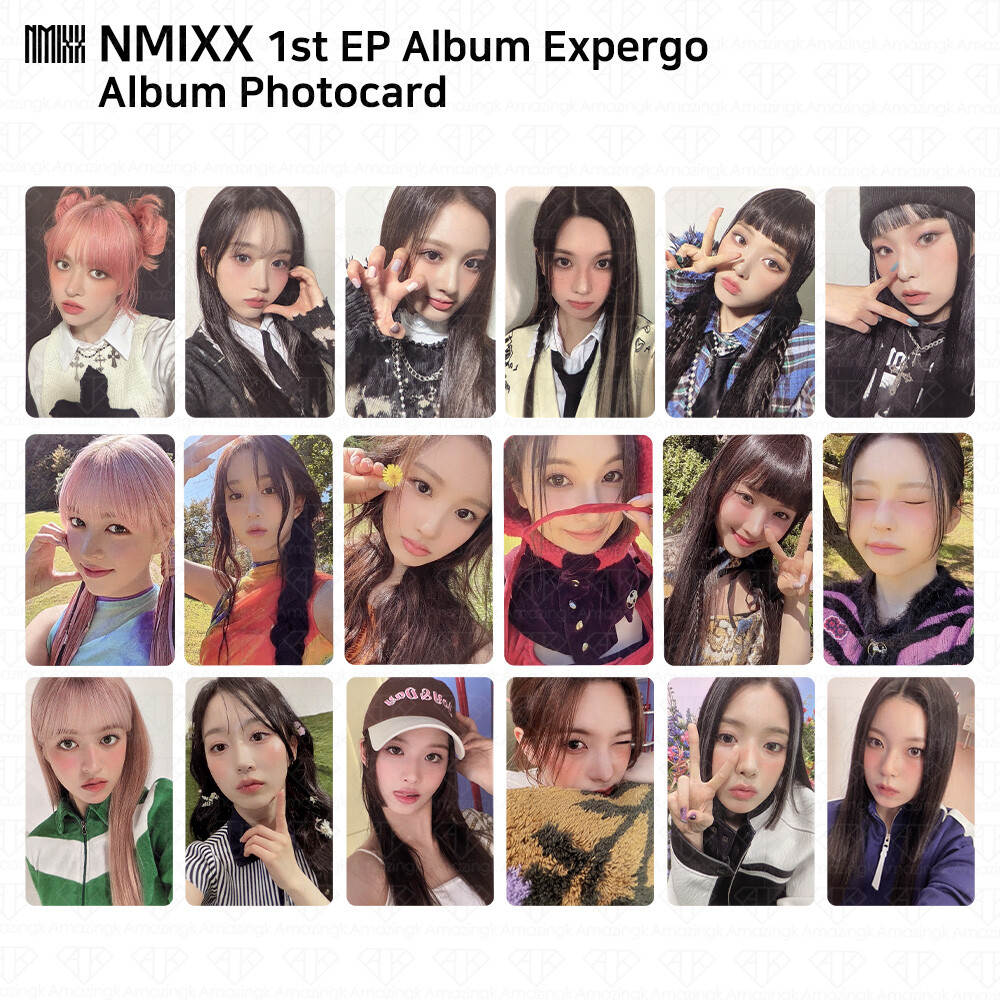 NMIXX 1st EP Album Expergo Official A B Digipack ver Photocard