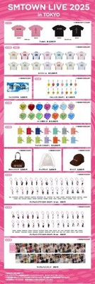 SMTOWN LIVE 2025 IN TOKYO OFFICIAL MD GOODS 30 YEARS | eBay