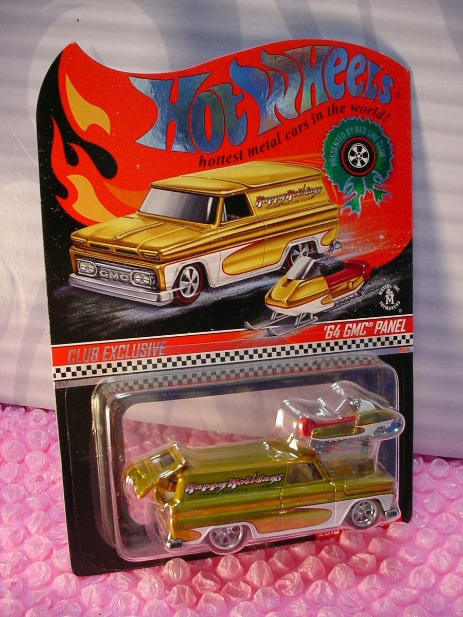 2016 HOLIDAY CAR '64 GMC PANEL & snowmobile☆gold☆RedLine real