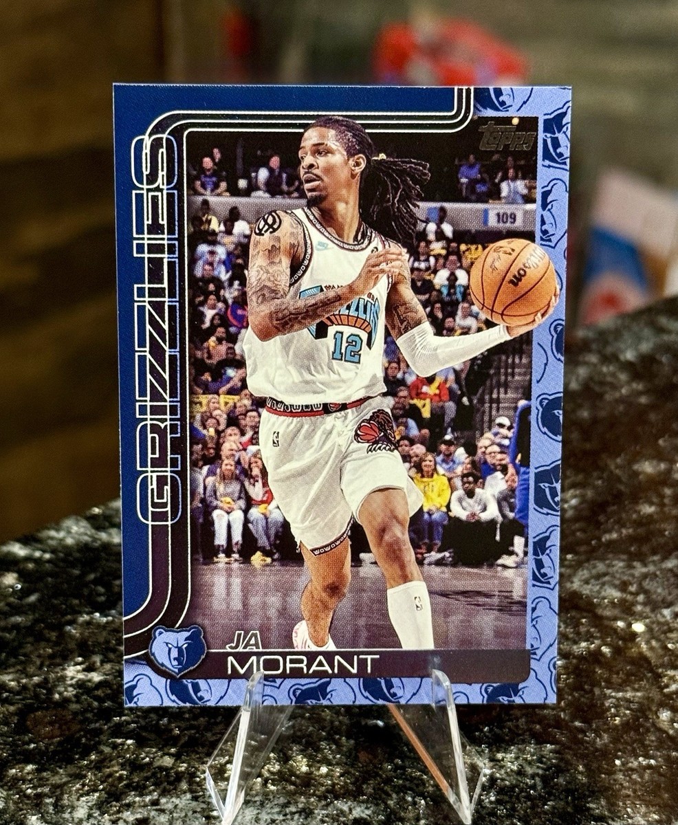 2025-26 Topps Basketball JA MORANT #182 TEAM LOGO BORDER SSP