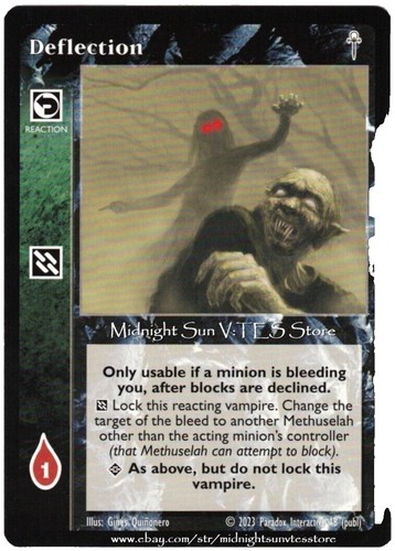 Vampire The Eternal Struggle Booster 36 PACK BOX DECKMASTER WOTC