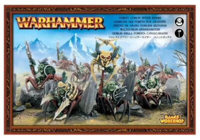 Warhammer AoS Gloomspite Gitz Spiderfang Grot Spider Riders New in