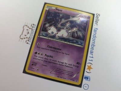 2017 MEW COSMOS HOLO Black Star PROMO card XY192 XY Pokemon TCG