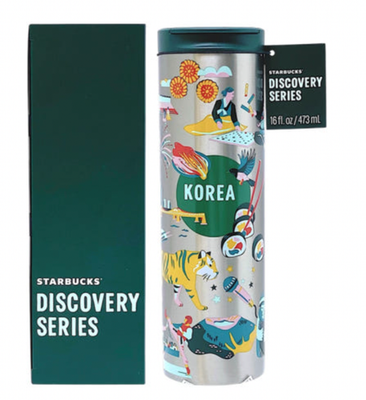 Starbucks Korea 2025 SS Discovery Korea Tumbler 473ml + Tracking