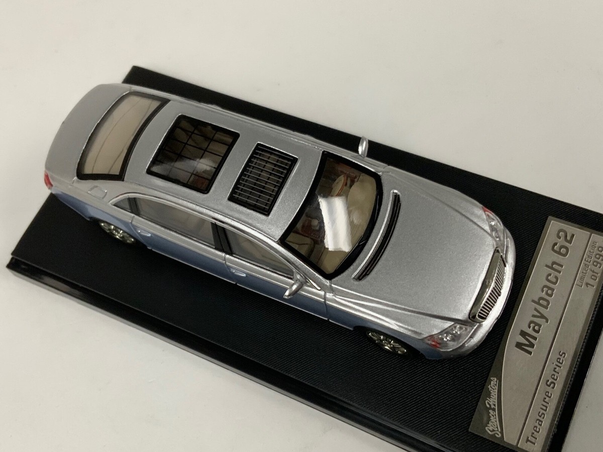 1/64 Stance Hunter Maybach 62 Mercedes Benz in Silver limited 999