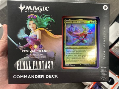 MTG FF Magic The Gathering Final Fantasy VI Commander Deck Terra