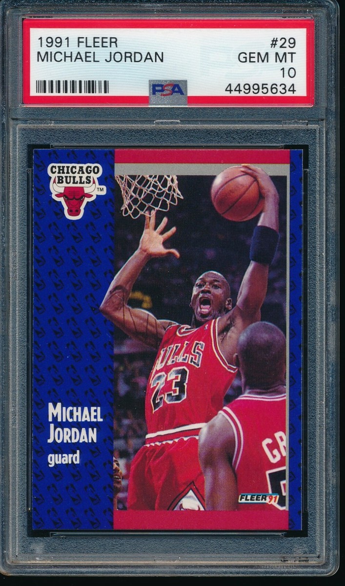 PSA 10 MICHAEL JORDAN 1991-92 Fleer #29 Chicago Bulls HOF GOAT