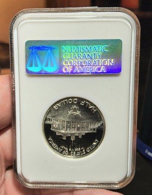 1982-S 50c SAMPLE PF 66 NGC GEORGE WASHINGTON 250TH ANNIVERSARY