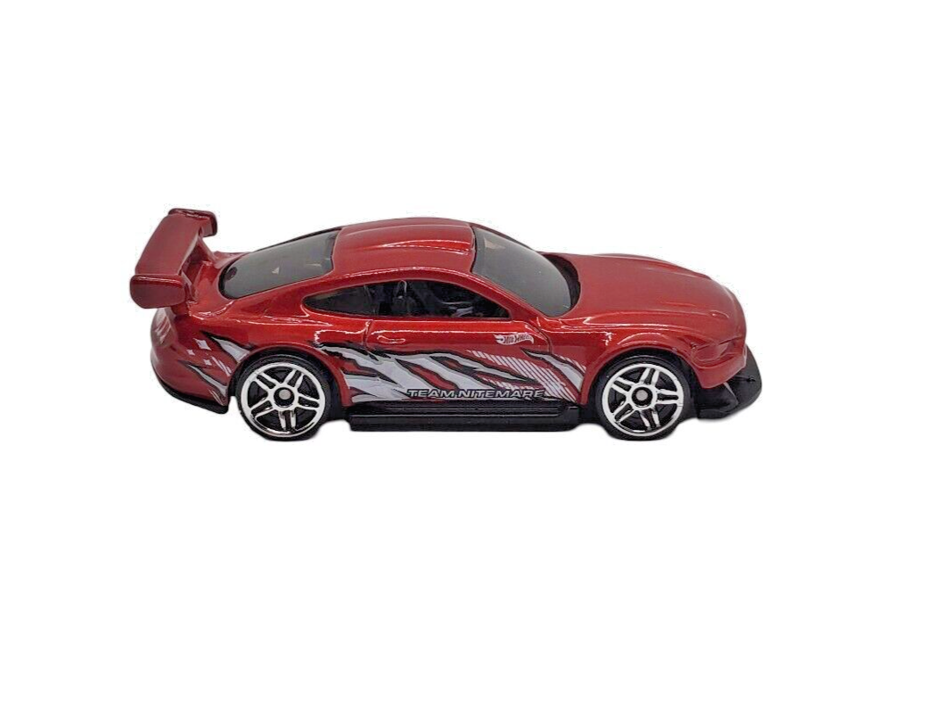 2024 Hot Wheels Custom '18 Ford Mustang GT - Dark Red - HW DRIFT