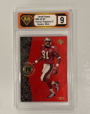 Terrell Owens #7 Prices [Rookie] | 1996 SP | Football Cards