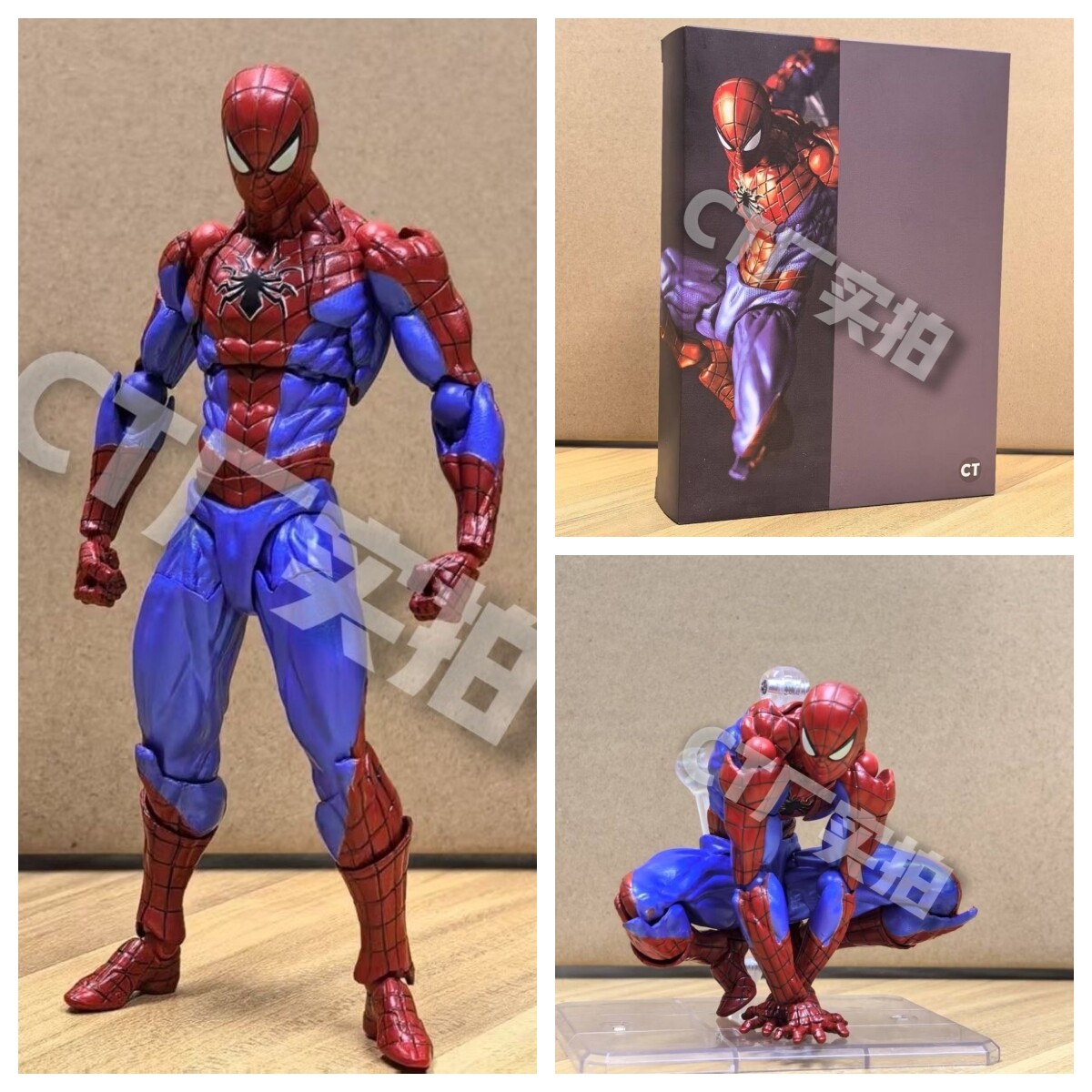 In-stock CT Toys Revoltech Amazing Spider-Man Ver. 2.0 Action