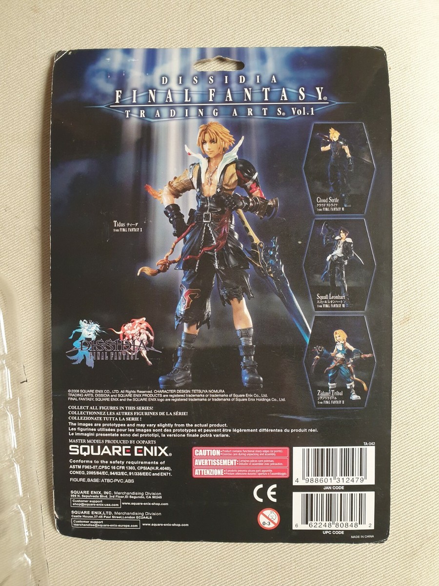 Final fantasy X Dissidia trading arts TIDUS figure statuette
