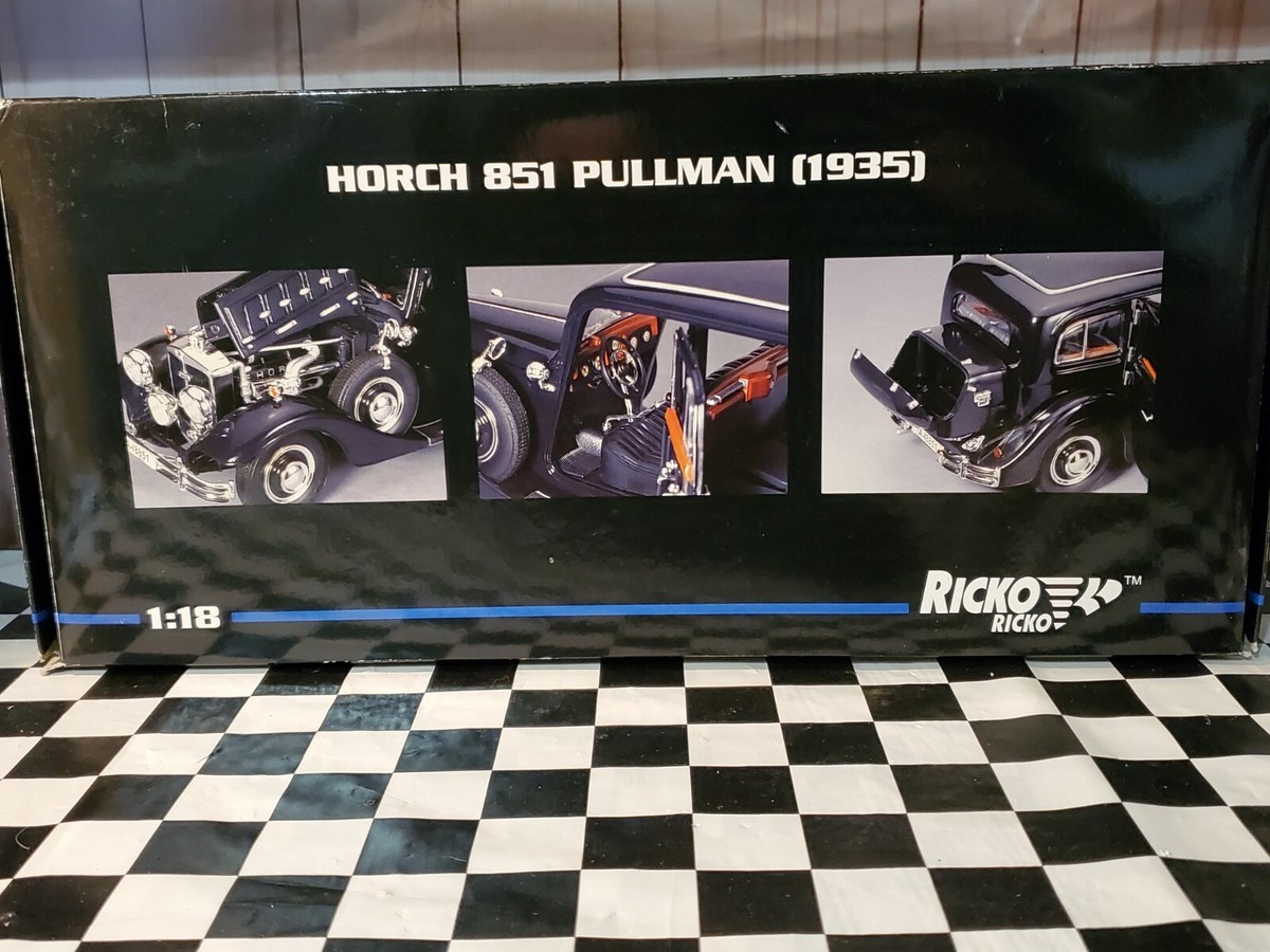 Ricko 1935 Horch 851 Pullman Limousine 1:18 Scale Diecast Model
