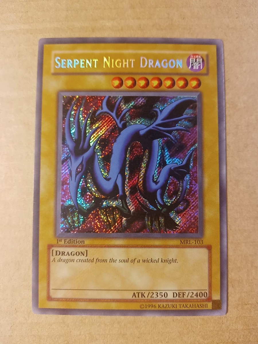 Serpent Night Dragon MRL-103 1st ed Secret Rare Yugioh NM/VLP | eBay