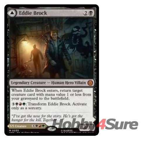 Eddie Brock M/NM Magic: The Gathering MTG Marvel's Spider-man | eBay