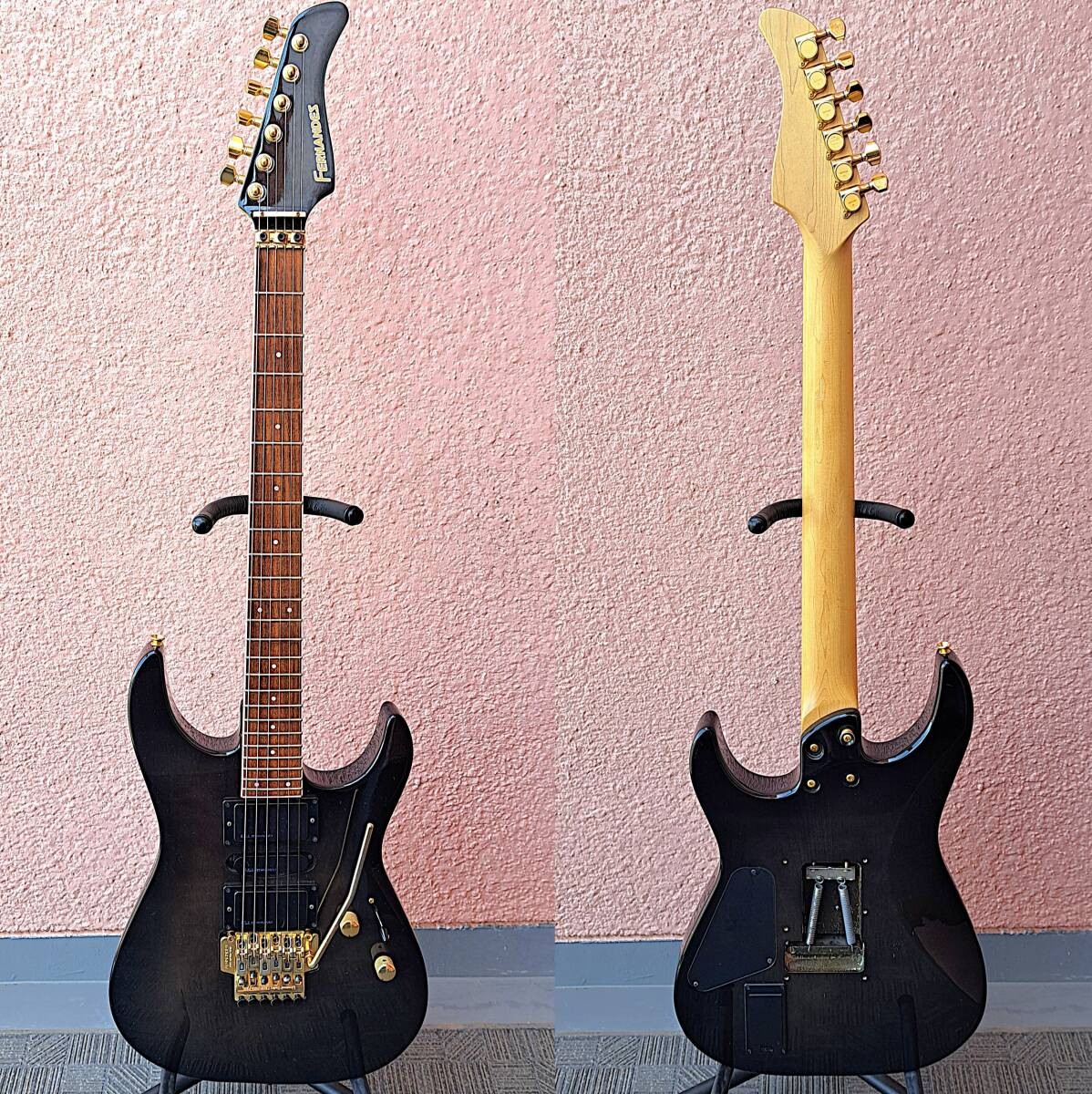 Electric Guitar Fernandes FR-75 FGI PRO Black Burst Operation