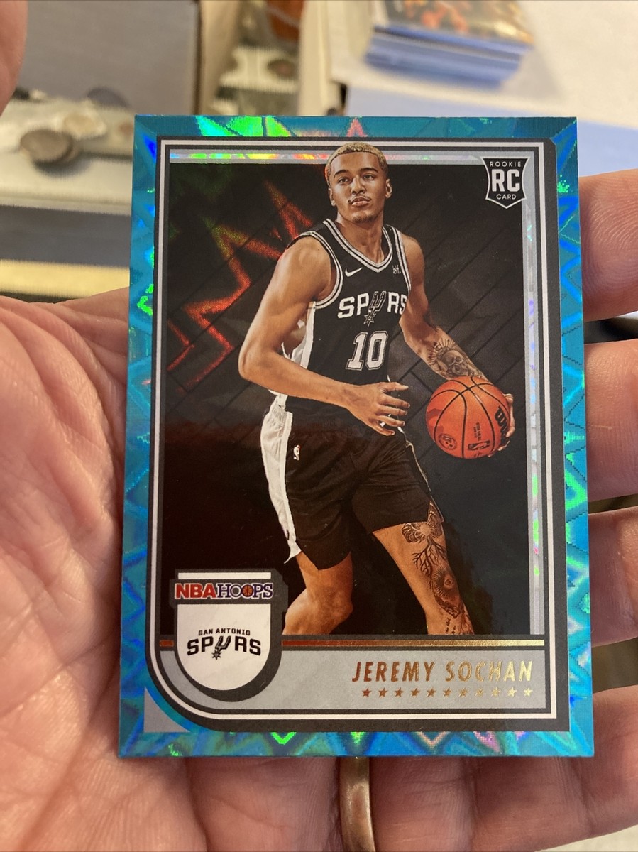 JEREMY SOCHAN 2022-23 Panini NBA Hoops 🔥TEAL EXPLOSION🔥 RC #239