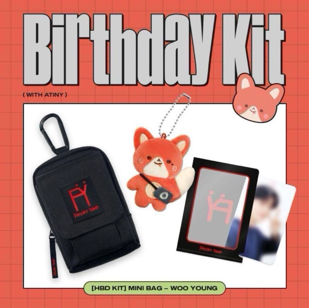 ATEEZ Wooyoung Birthday Kit Limited Edition K-POP Official MD