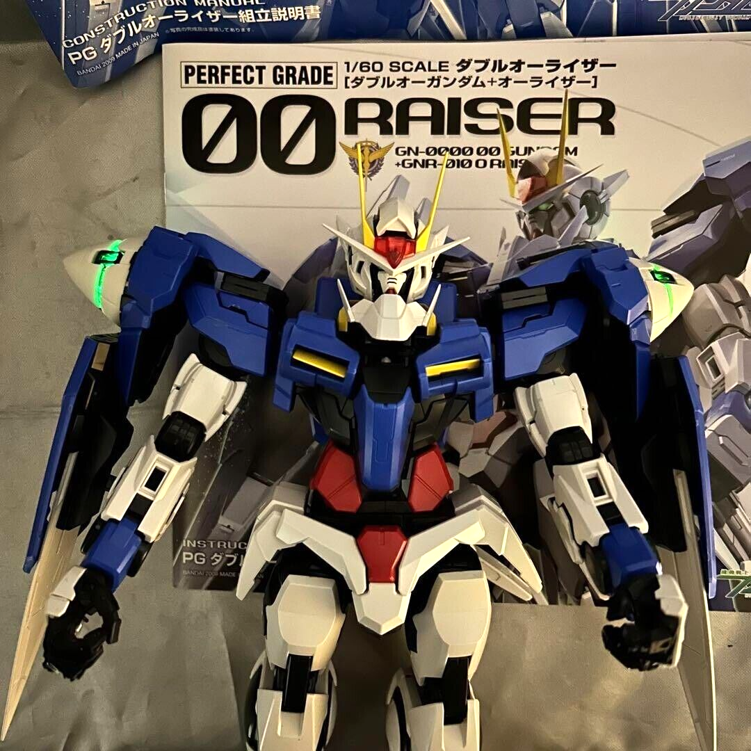 GUNDAM 00 Raiser PG 1:60 BANDAI Model Kit | eBay