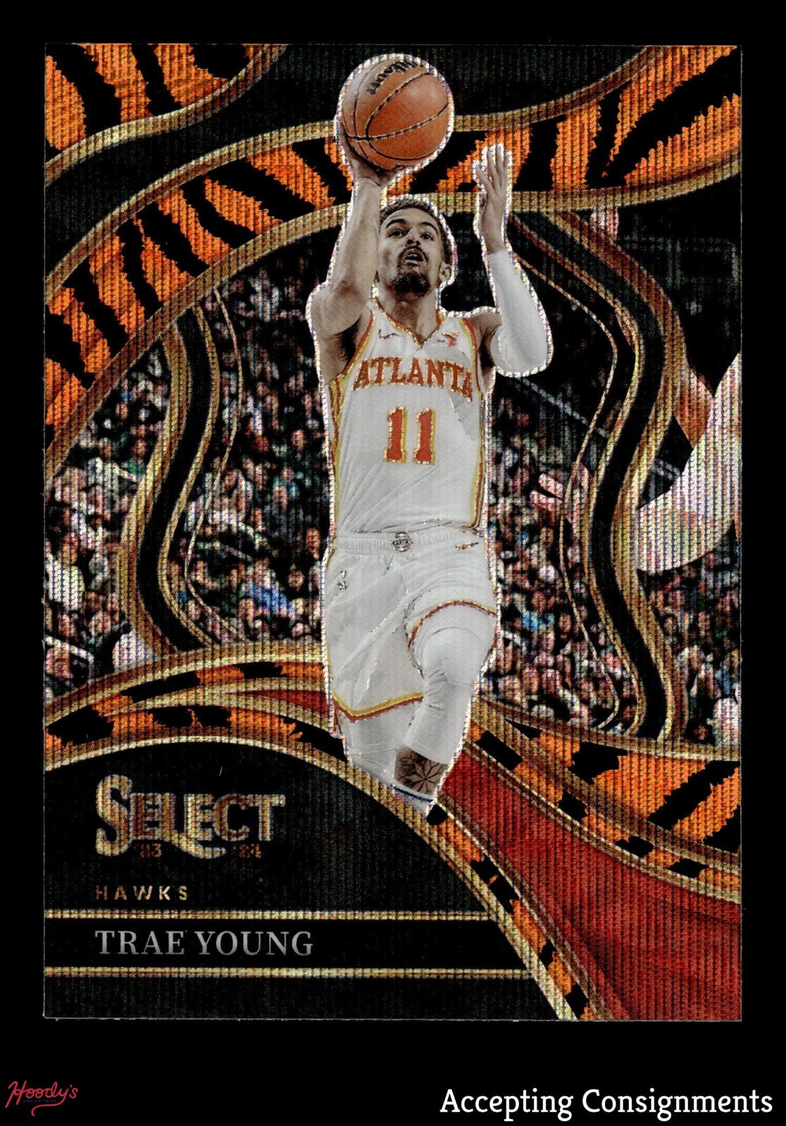 Trae Young 2023 Select #243 Courtside Tiger /(SSP) Price Guide