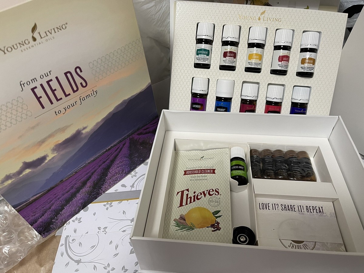 NEW Young Living Essential Oils Premium Starter Kit with 12 oils