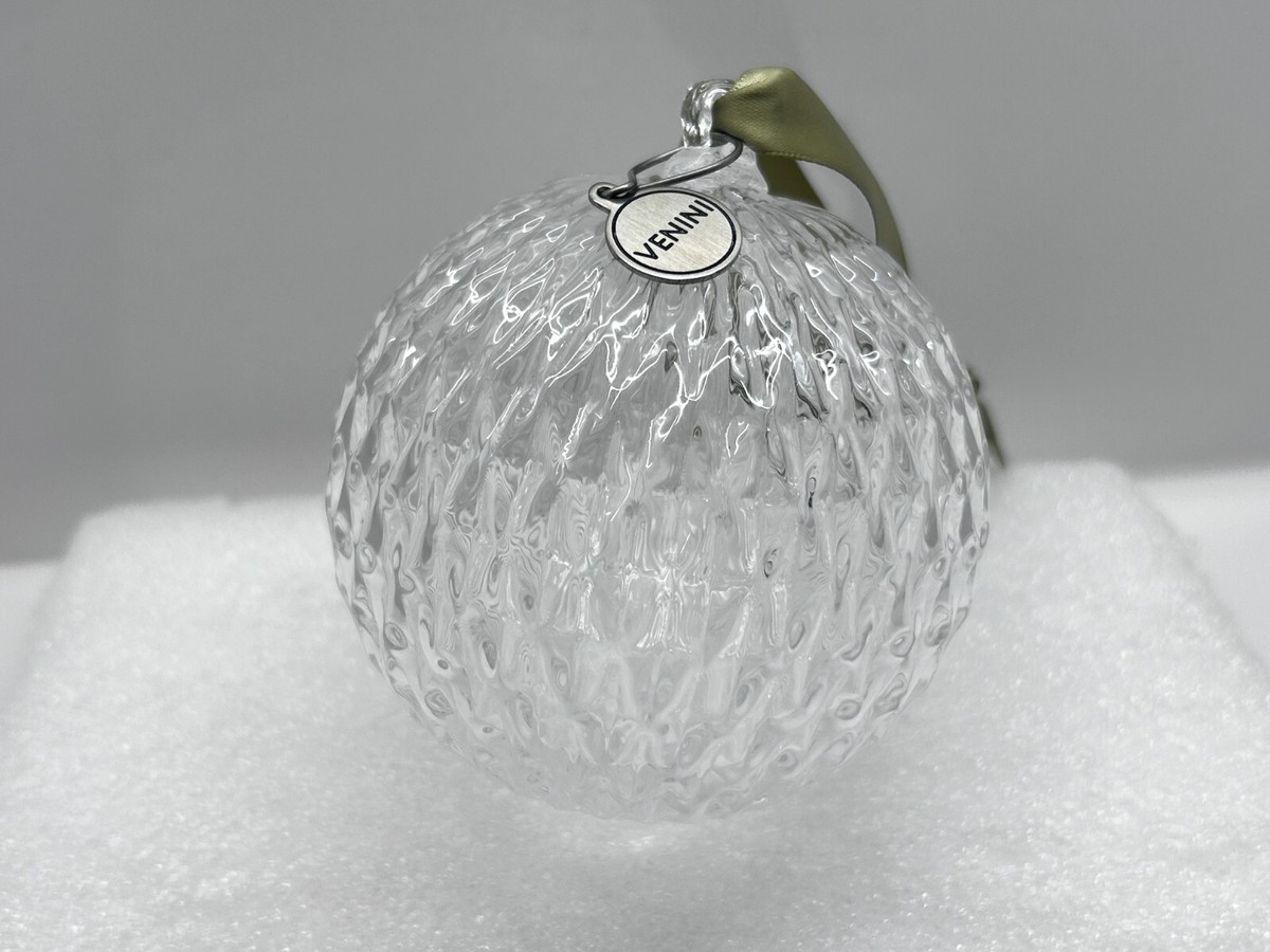 VENINI for Van Cleef & Arpels Ornaments Pair Set Approx 9cm (3.5