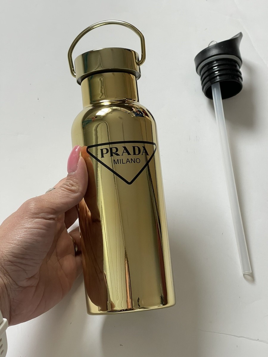 Prada Milano Polished Stainless Steel Water Bottle Jug 500 ml | eBay